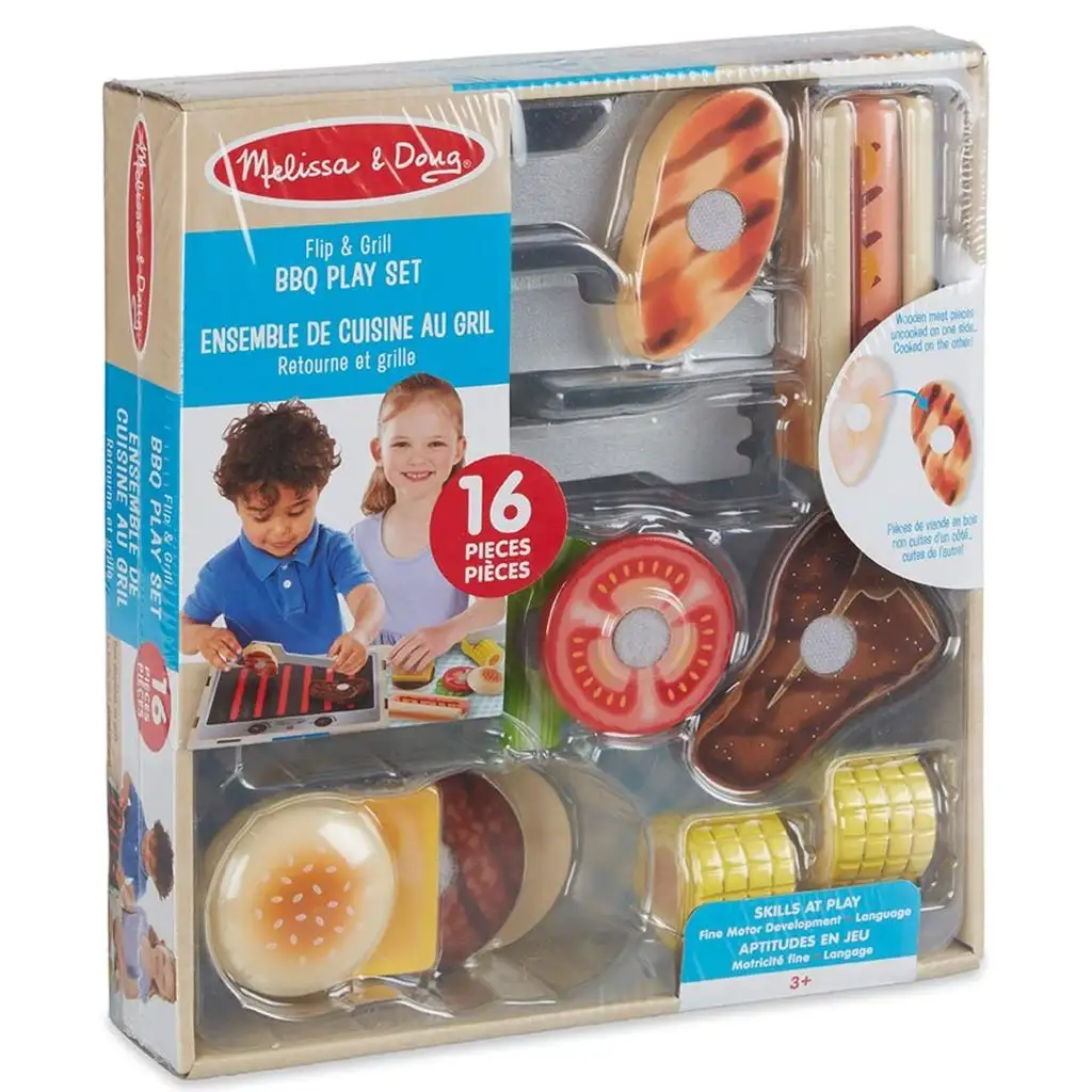 Печене-Готвене: Игрална комплектация за грил и BBQ - Melissa & Doug изображение 2