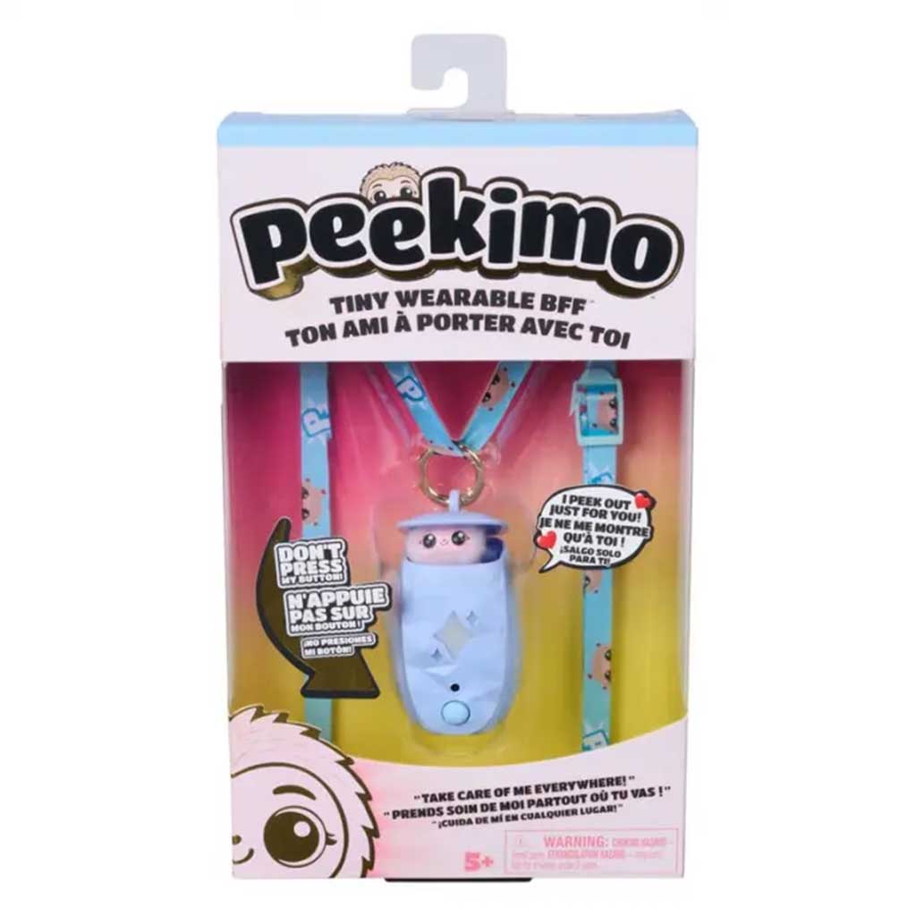 Peekimo Интерактивно синьо животно - Boo - Spin Master изображение 1