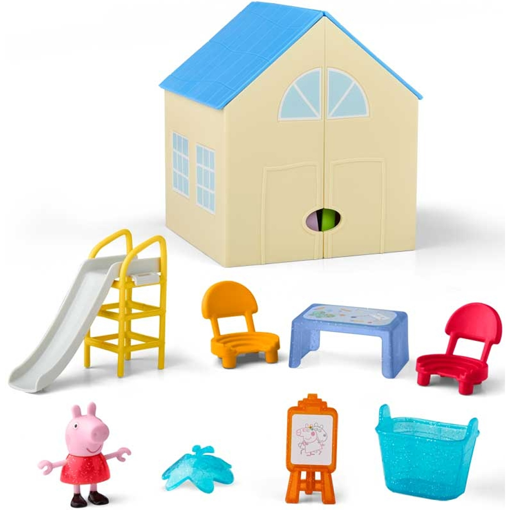 Peppa Pig: Игрална комплектация с отваряща се детска група - Hasbro изображение 3