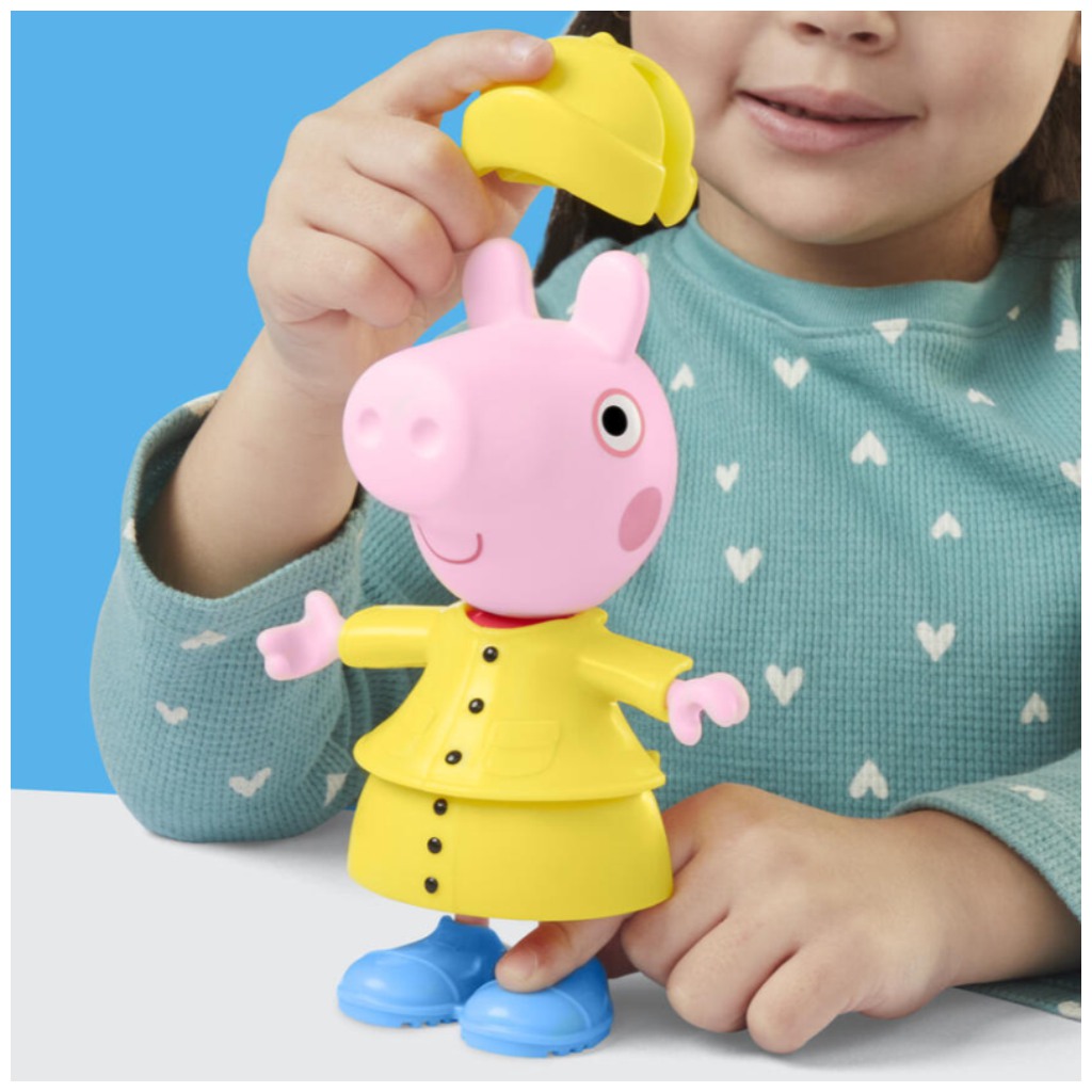 Peppa прасенце: Играчка фигура комплект за дъждовен ден - Hasbro изображение 2