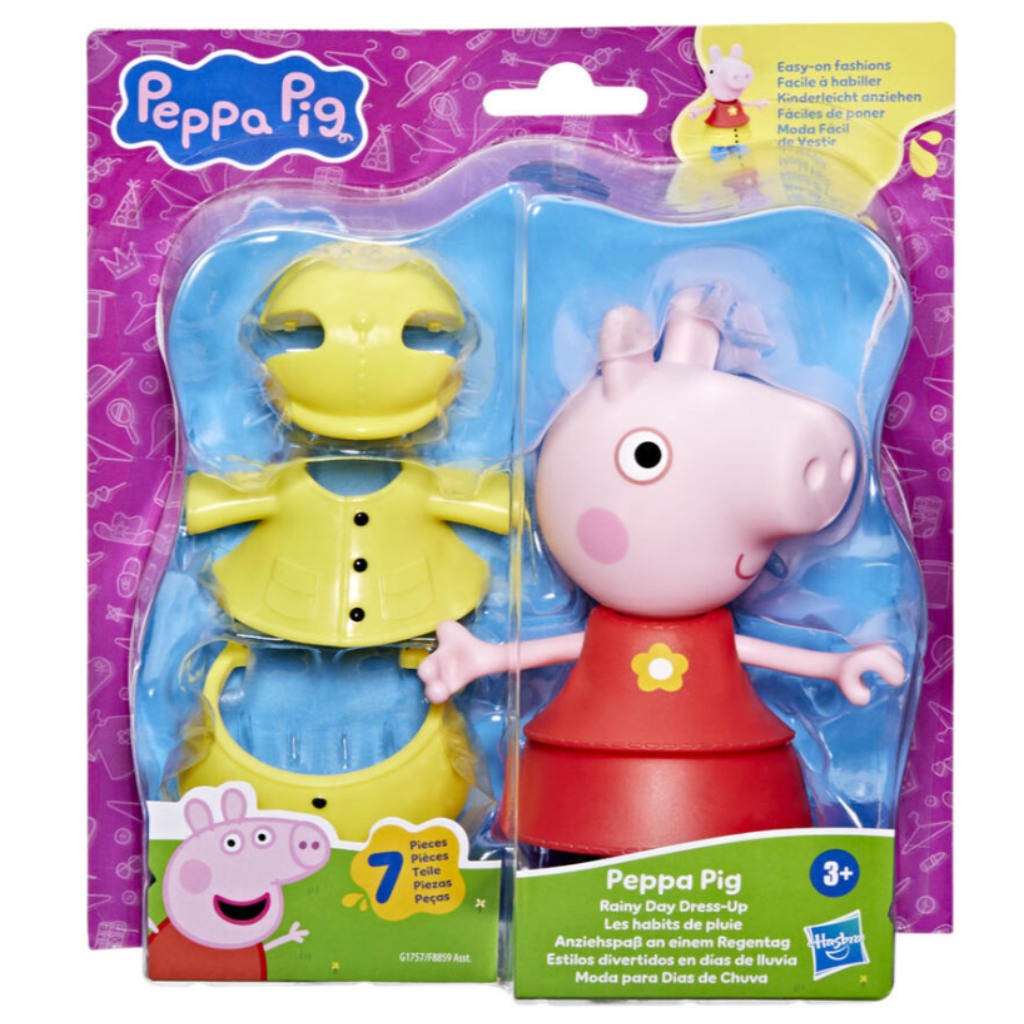 Peppa прасенце: Играчка фигура комплект за дъждовен ден - Hasbro изображение 1