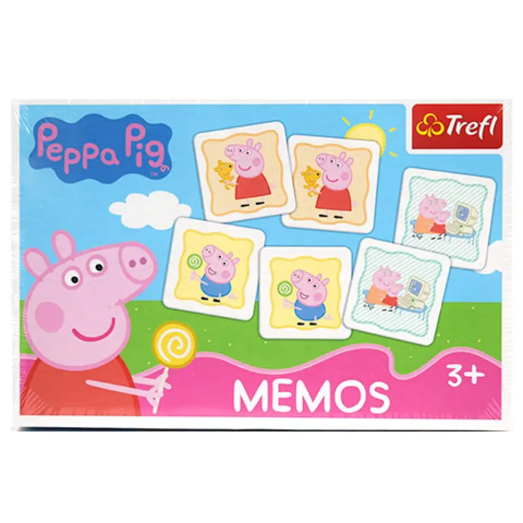 Peppa прасенце мемори игра - Trefl изображение 1