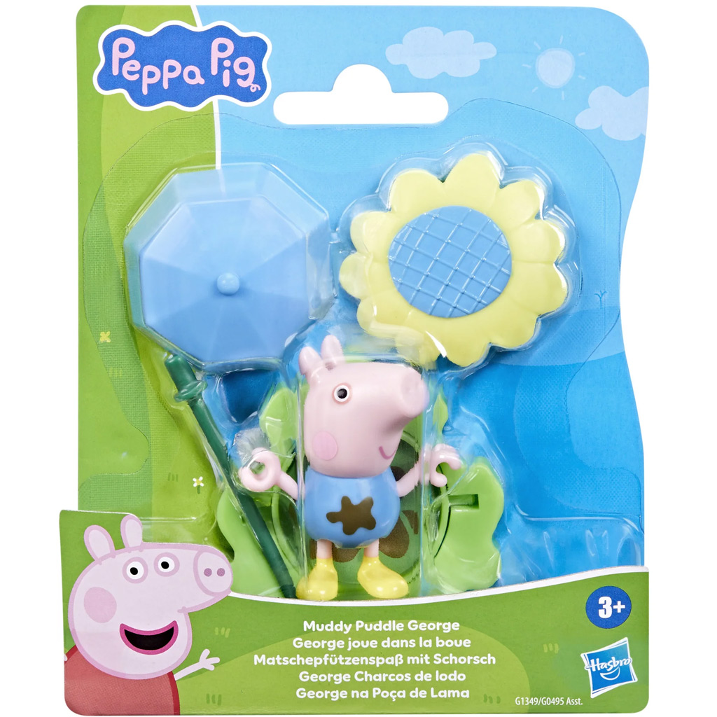 Peppa Прасенце: Мокри локвени приятели - Золи играчка фигурка - Hasbro изображение 1