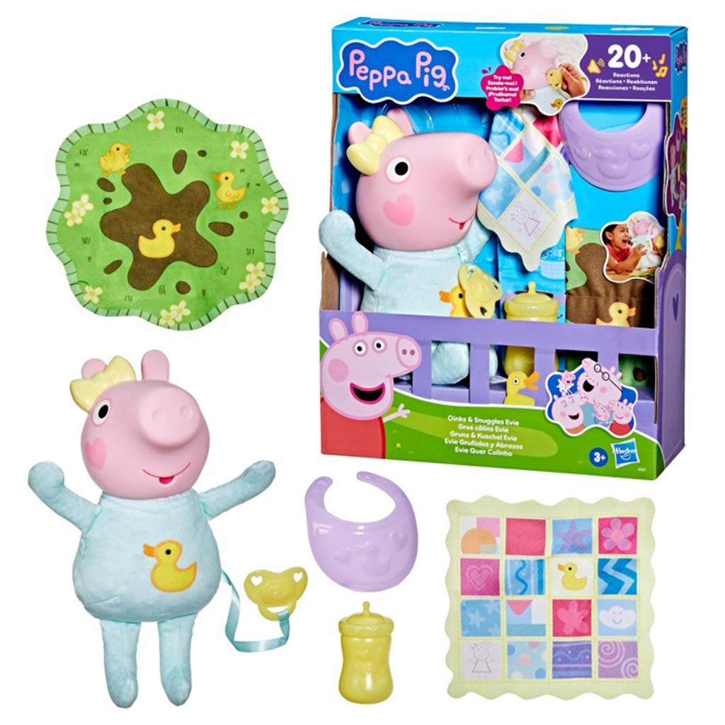 Peppa прасенце: Рохаеща и грижеща се Евие - Hasbro изображение 2
