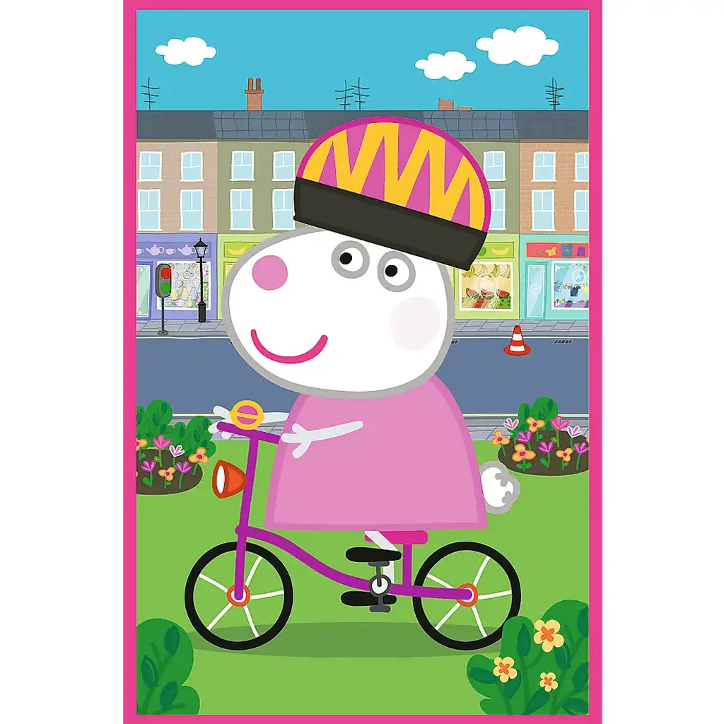 Peppa прасенце силата на приятелството 3x50бр. пъзел - Trefl изображение 2