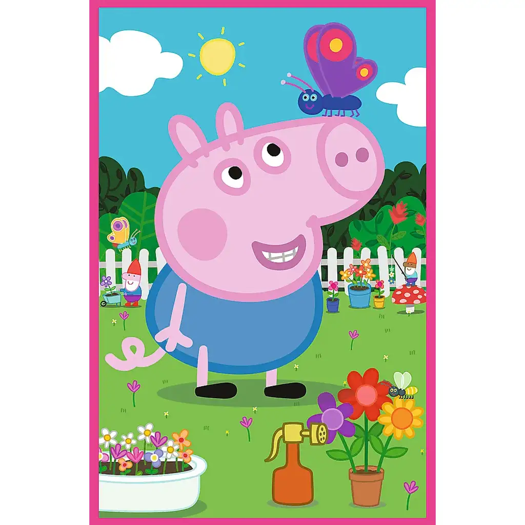 Peppa прасенце силата на приятелството 3x50бр. пъзел - Trefl изображение 3
