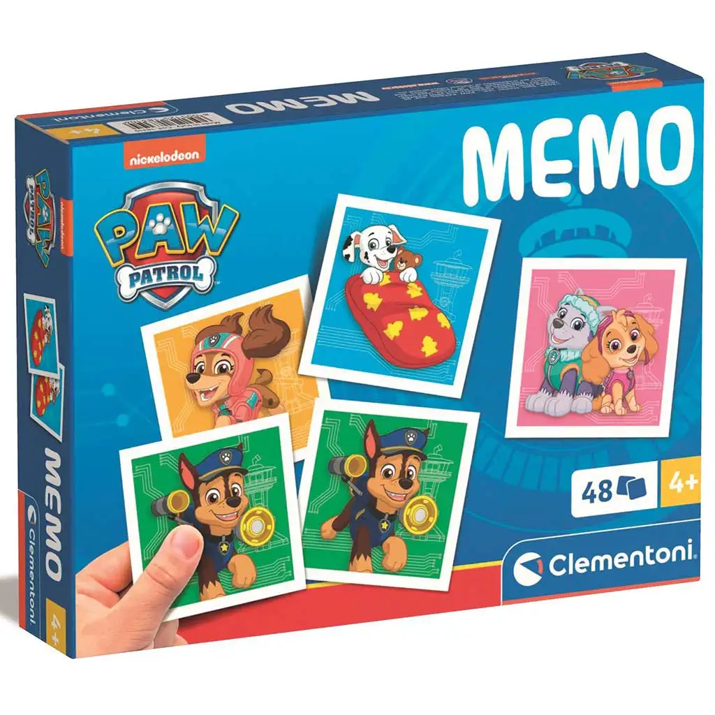 Пес патрул: 48 части мемори игра - Clementoni изображение 1