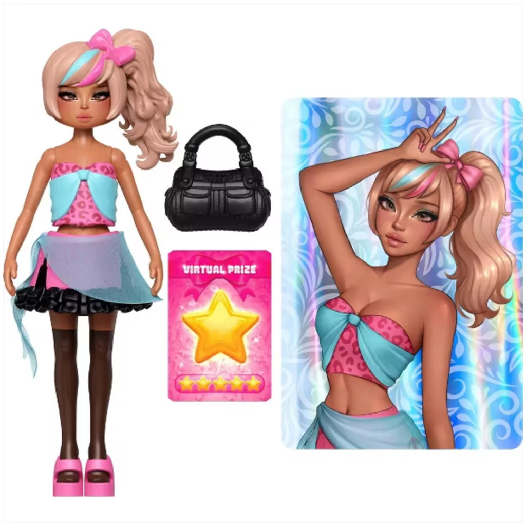 PhatMojo Dress to Impress изненада кукла, 2. серия, с DLC код изображение 5