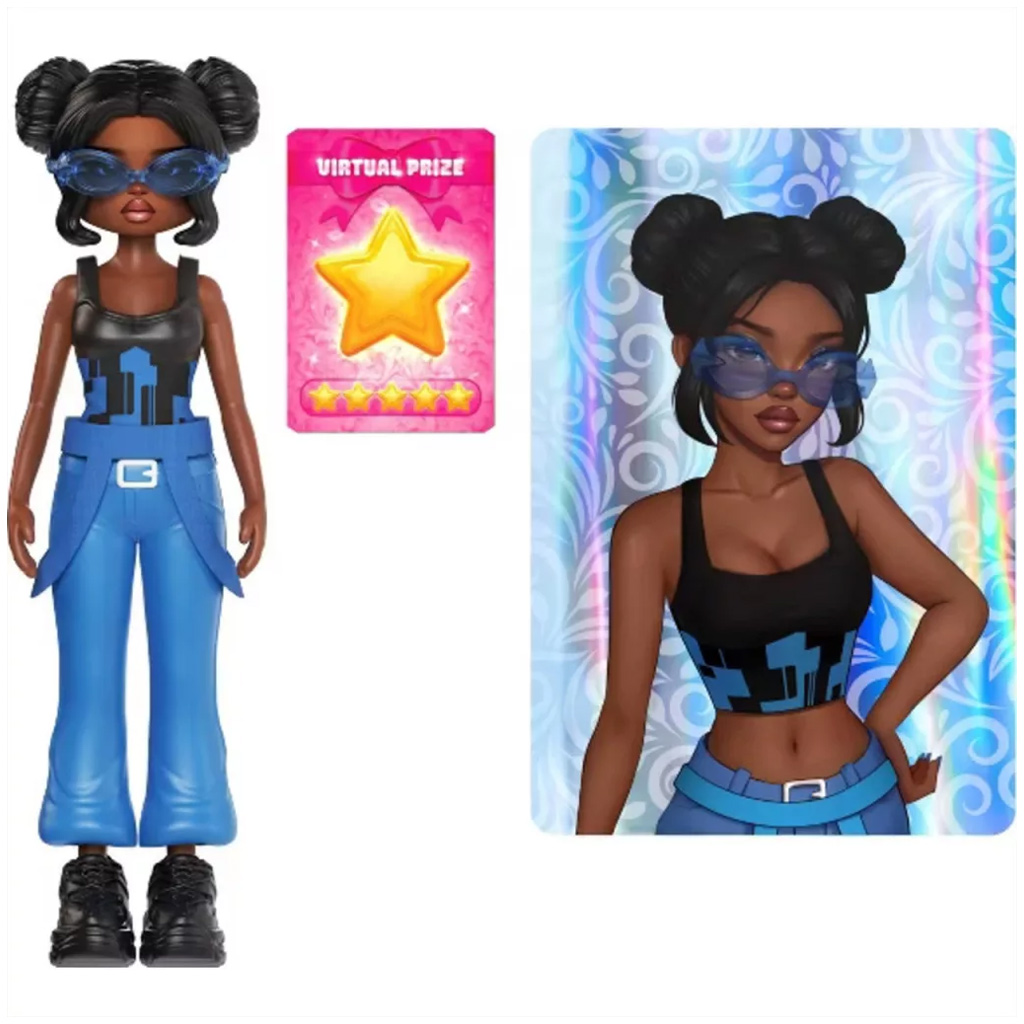PhatMojo Dress to Impress изненада кукла, 2. серия, с DLC код изображение 6