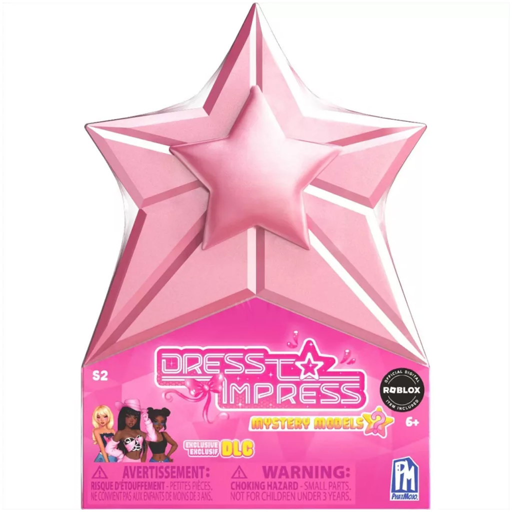 PhatMojo Dress to Impress изненада кукла, 2. серия, с DLC код изображение 1