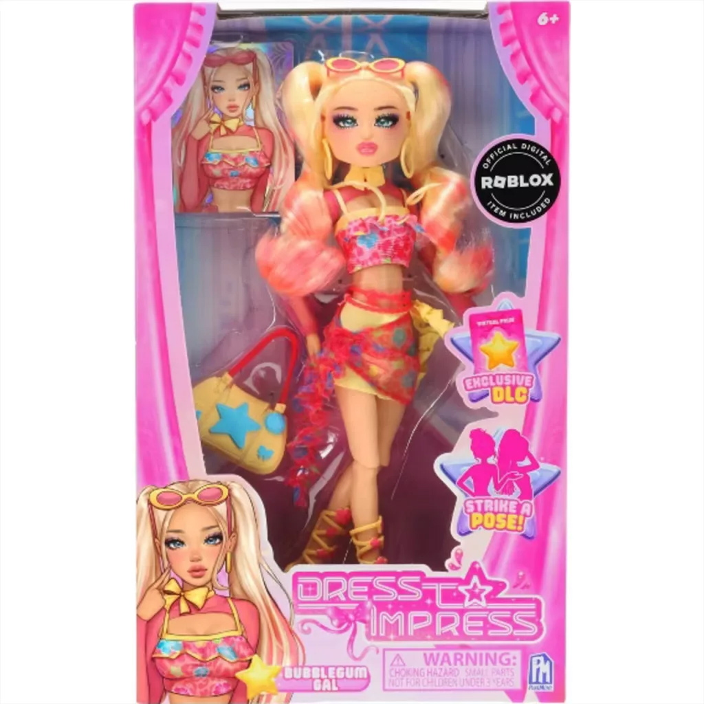 PhatMojo Dress to Impress Модна кукла - Gum Gal с DLC код изображение 1