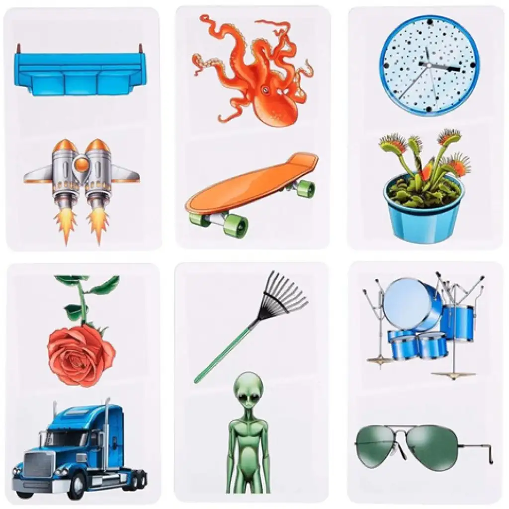 Pic Flip картова игра - Mattel изображение 2