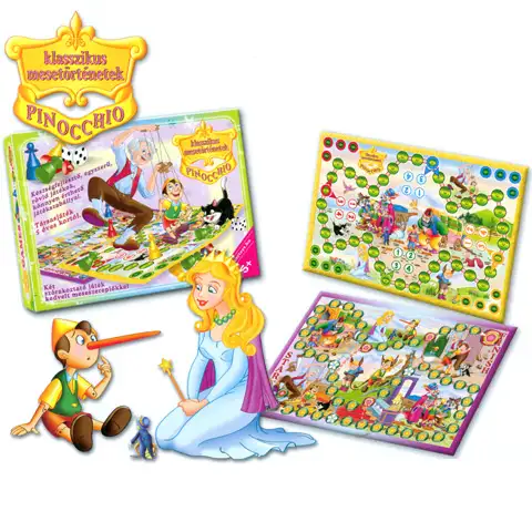 Пинокио Две приказни настолни игри - D-Toys изображение 1