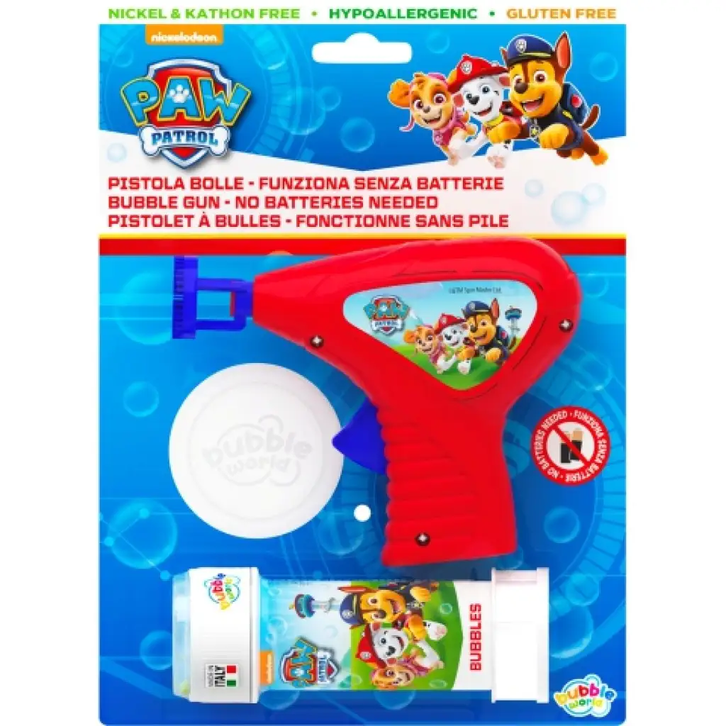 Pистолет за мехурчета Paw Patrol 60ml изображение 1