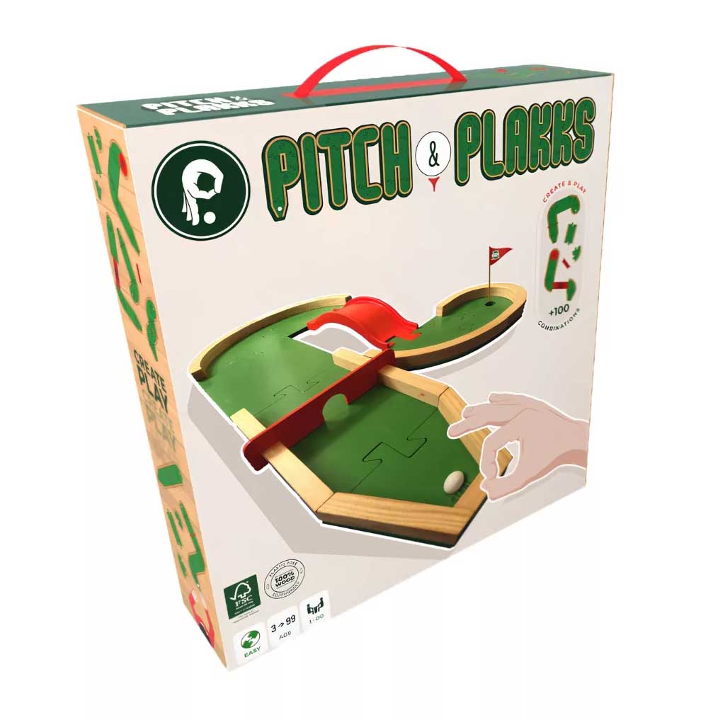 Pitch & Plakks Голф настолна игра изображение 1