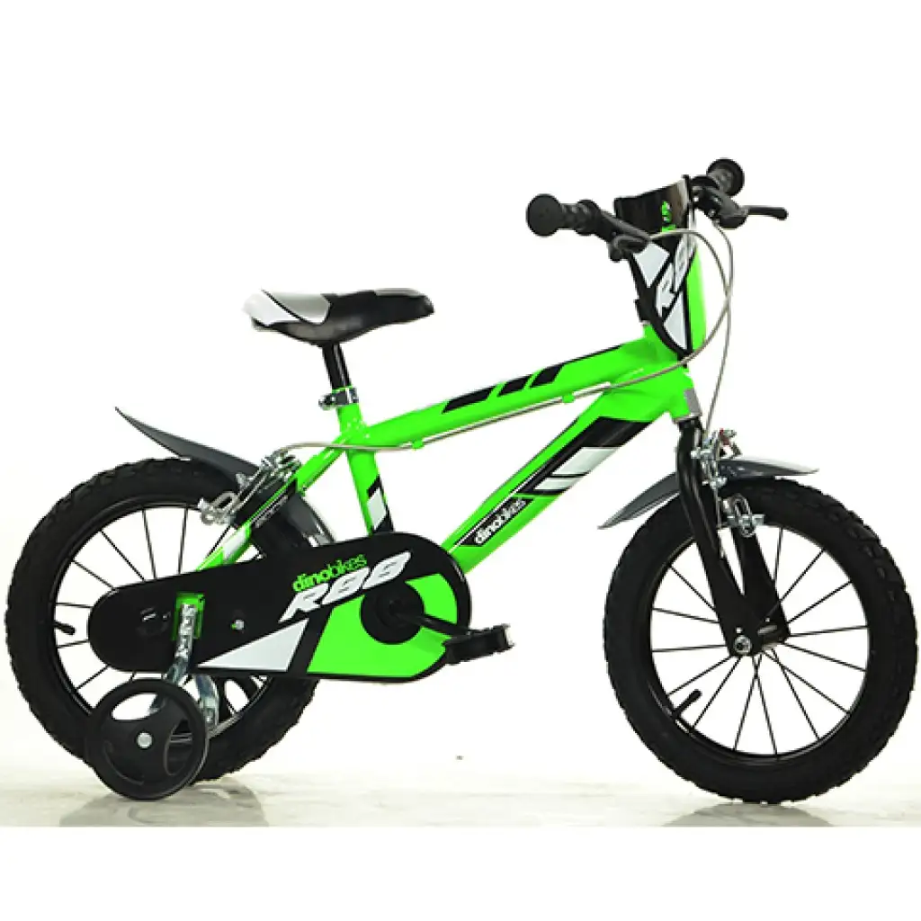 Планински велосипед R88 зелено-черен детски велосипед размер 16 - Dino Bikes изображение 1