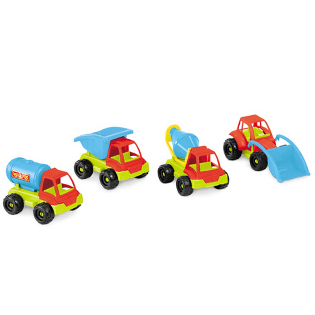 Пластмасов строителен камион 25см - Mondo Toys изображение 2