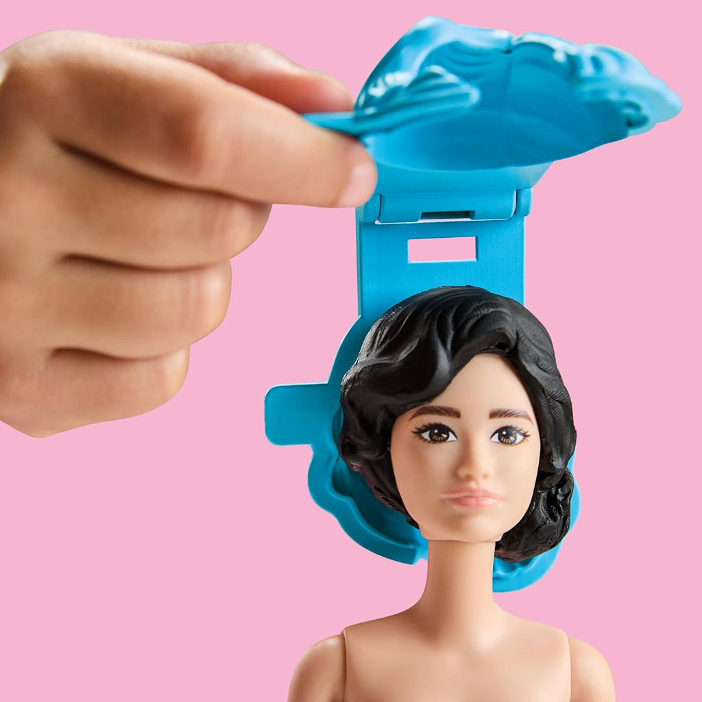 Play-Doh: Barbie Блестящи бижута и ленти от глина с кукла – Hasbro изображение 4