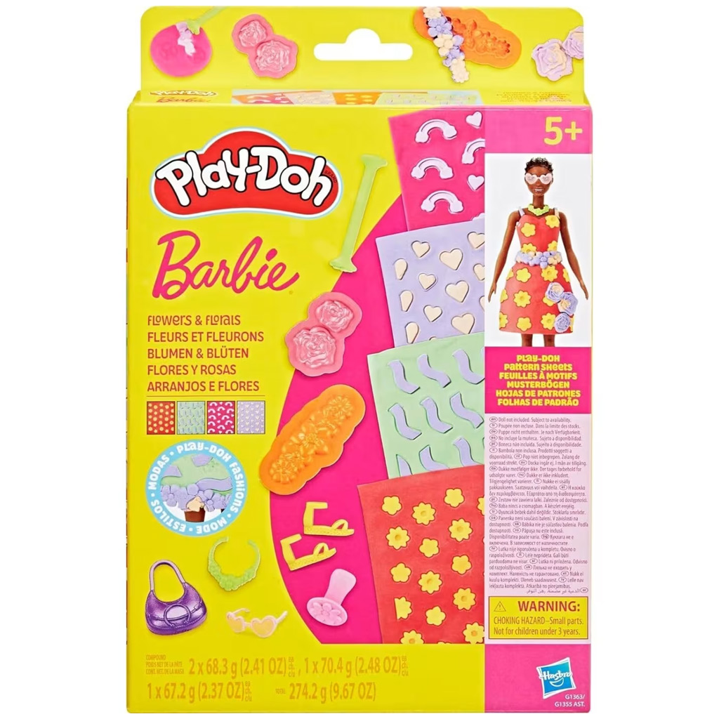 Play-Doh: Barbie цветя глина комплект - Hasbro изображение 1