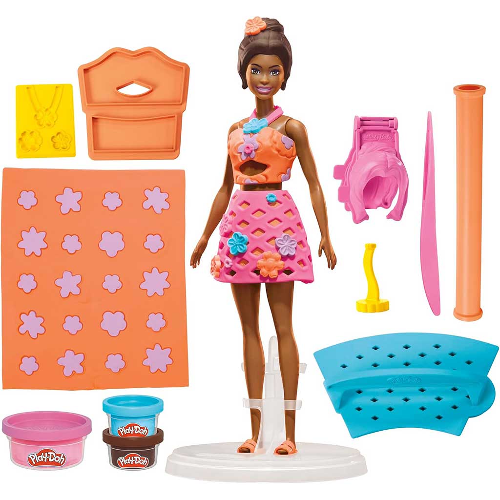 Play-Doh: Barbie Комплект за глина за плажни дни - Hasbro изображение 2