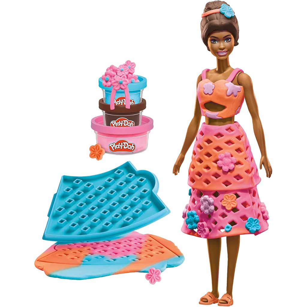 Play-Doh: Barbie Комплект за глина за плажни дни - Hasbro изображение 3