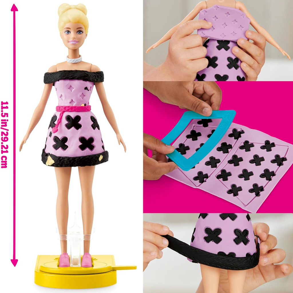 Play-Doh: Barbie моден показен комплект - Hasbro изображение 3