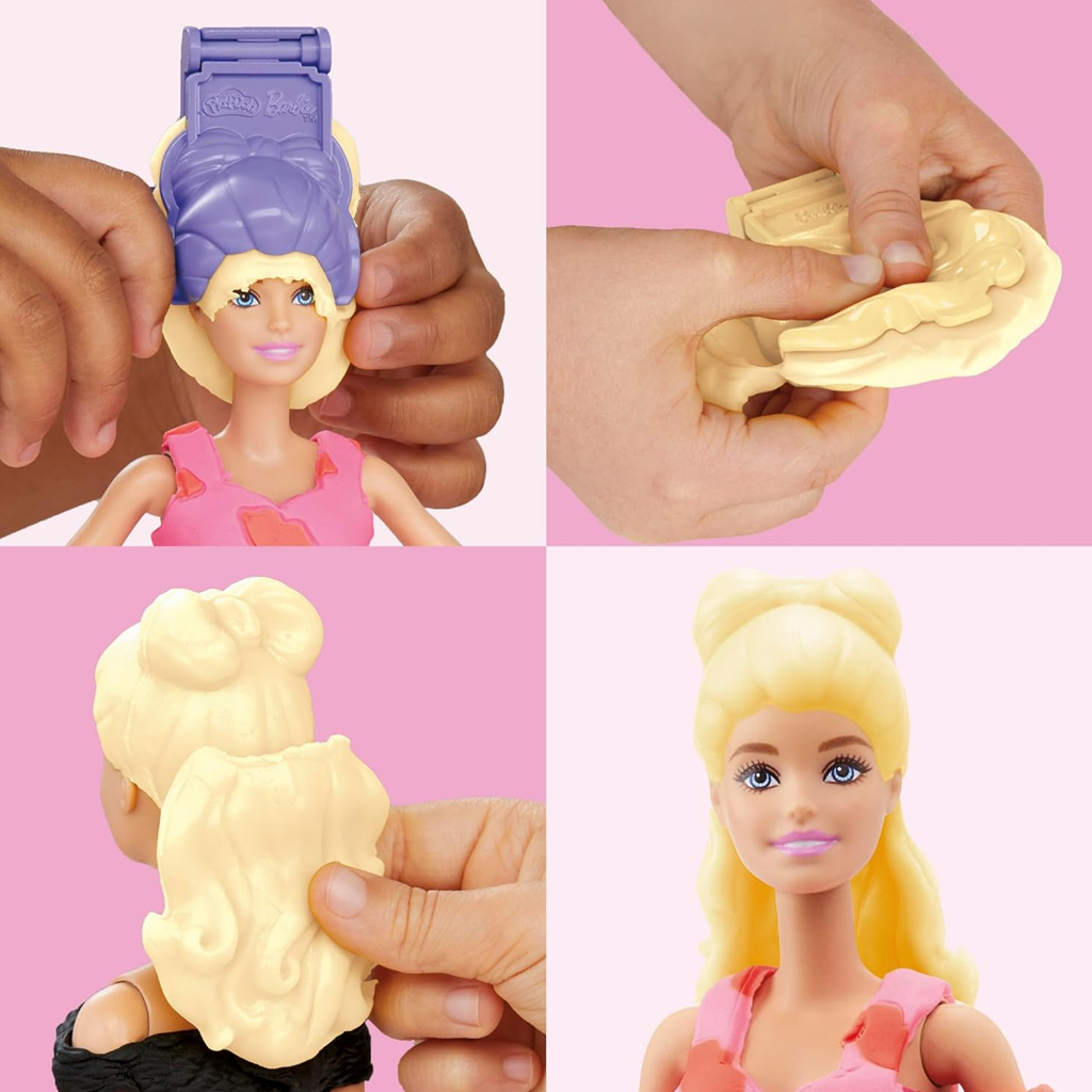 Play-Doh: Barbie моден показен комплект - Hasbro изображение 4