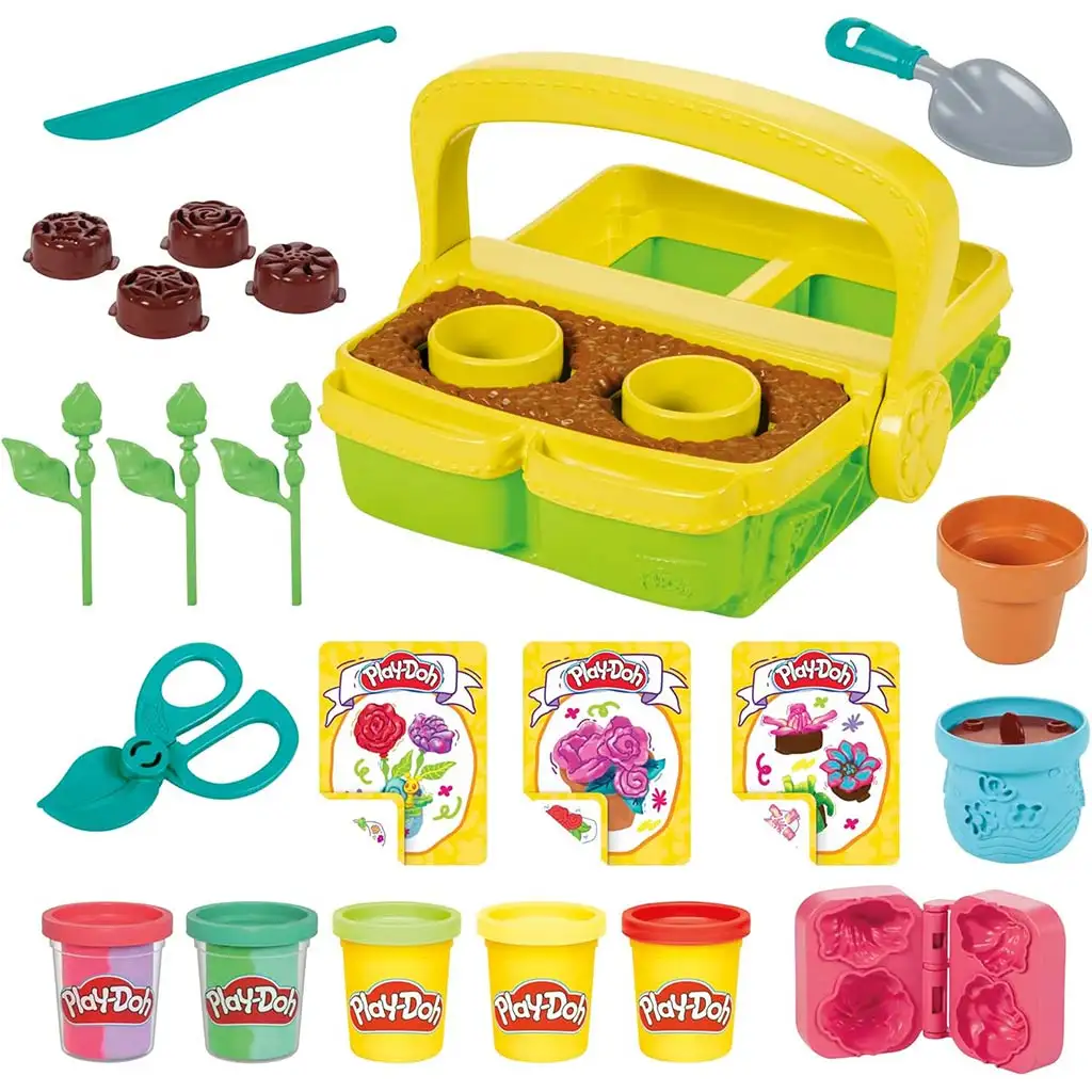 Play-Doh: Цъфтящи цветя комплект за моделиране - Hasbro изображение 2