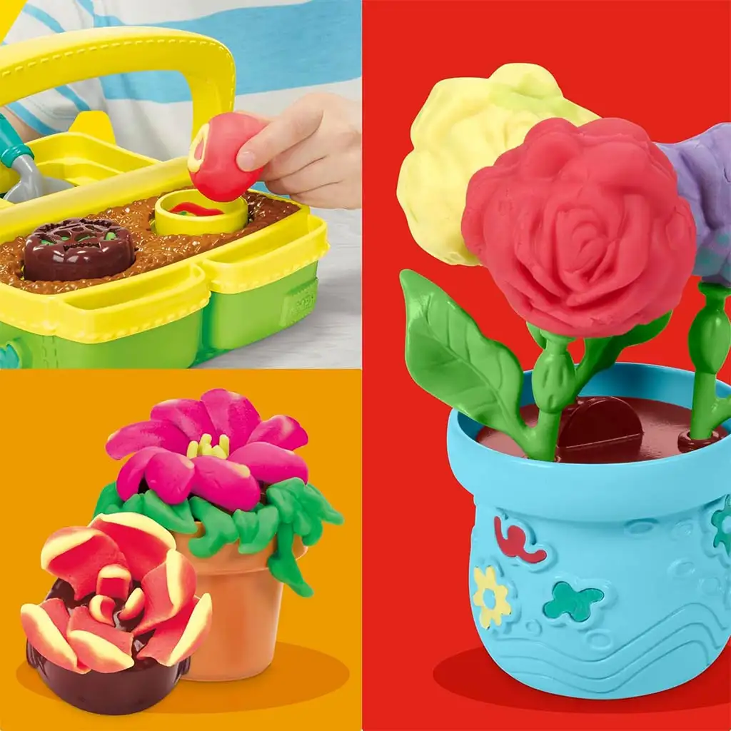 Play-Doh: Цъфтящи цветя комплект за моделиране - Hasbro изображение 3