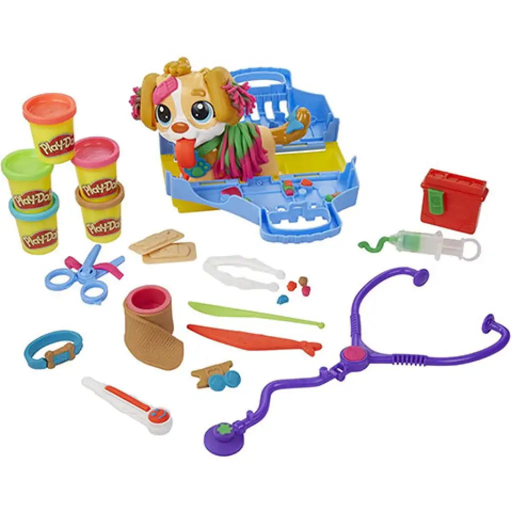 Play-Doh Care 'n Carry Vet глина комплект - Hasbro изображение 3