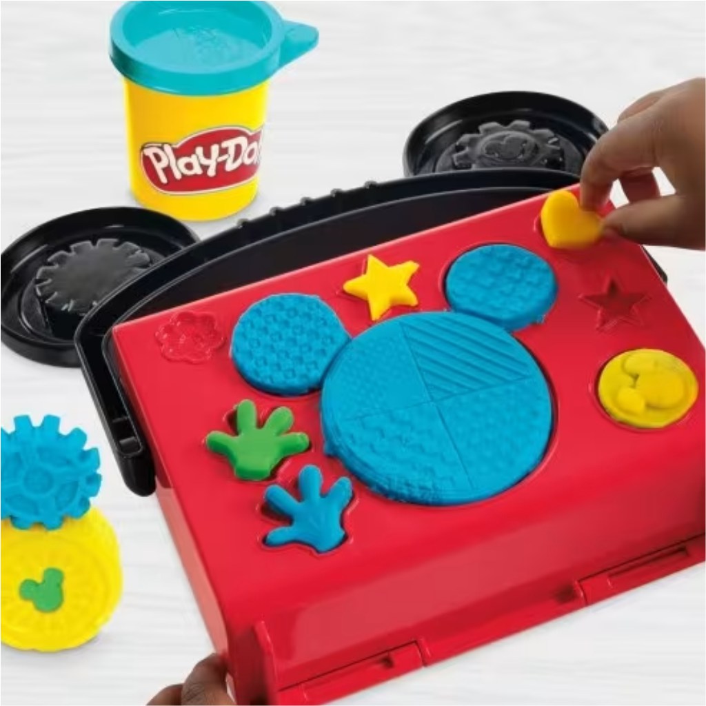 Play-Doh: Disney Jr. On-The-Go Mickey преносим комплект за моделиране - Hasbro изображение 3