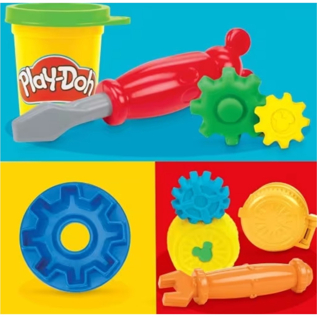 Play-Doh: Disney Jr. On-The-Go Mickey преносим комплект за моделиране - Hasbro изображение 4