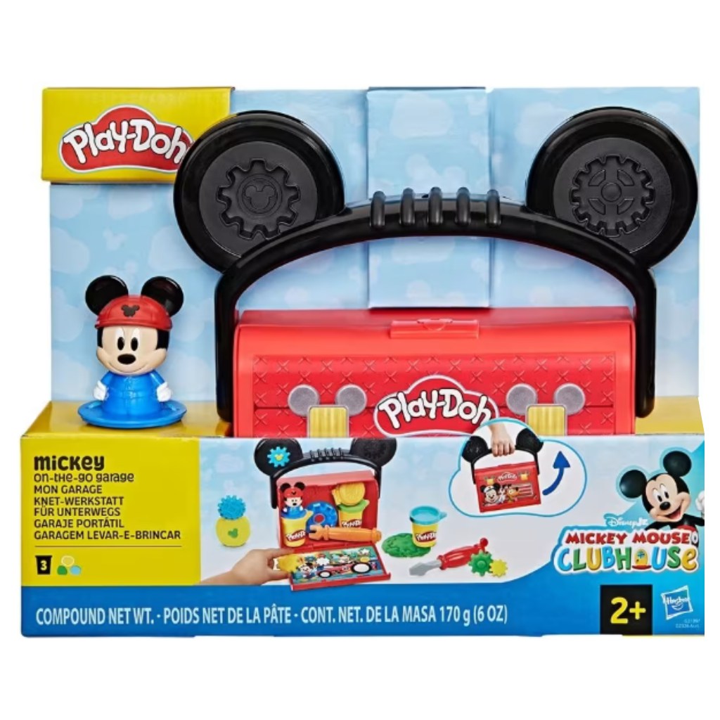 Play-Doh: Disney Jr. On-The-Go Mickey преносим комплект за моделиране - Hasbro изображение 1