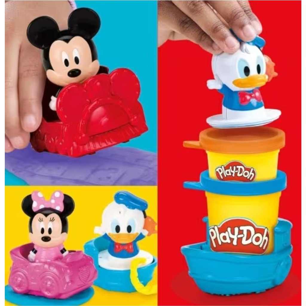 Play-Doh: Disney Jr. Stamp & Go Megapack комплект за моделиране - Hasbro изображение 2