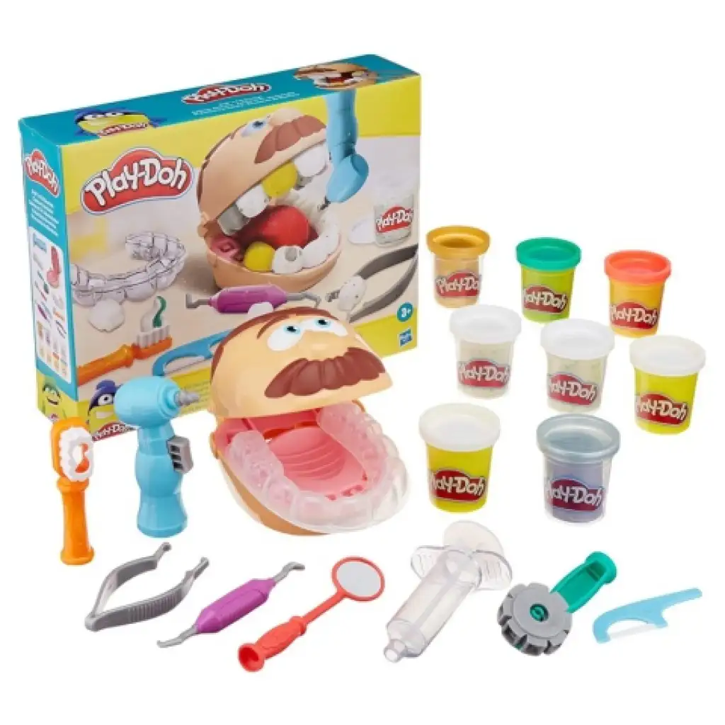 Play-Doh: Доктор Дрил Н Фил комплект за зъболекар с аксесоари - Hasbro изображение 2