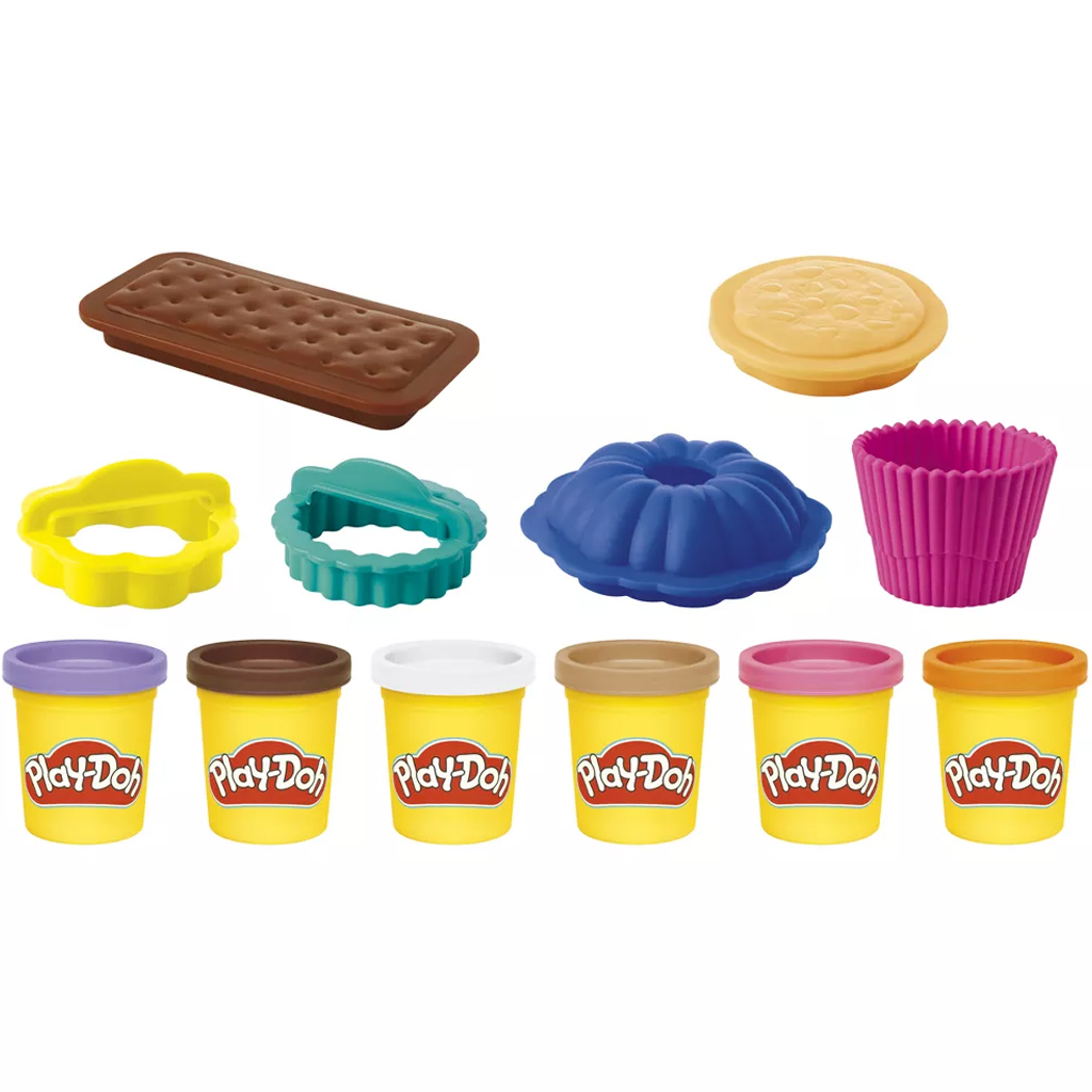 Play-Doh: Форми за храни - Игрална комплектация за сладкарница - Hasbro изображение 2
