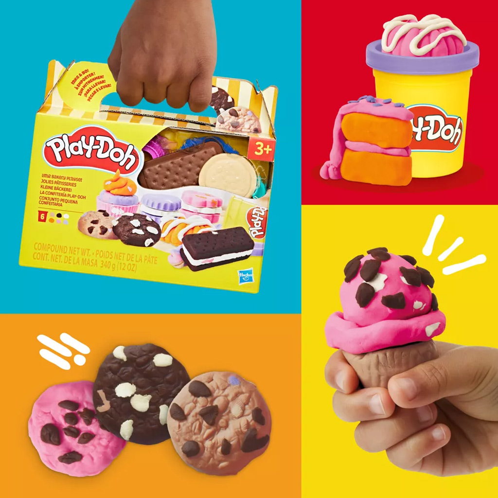 Play-Doh: Форми за храни - Игрална комплектация за сладкарница - Hasbro изображение 4