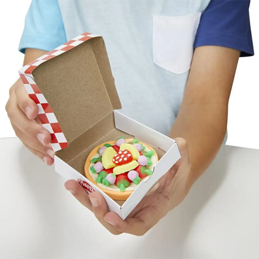 Play-Doh: Kitchen creations комплект за моделиране на пица с аксесоари 284g - Hasbro изображение 3
