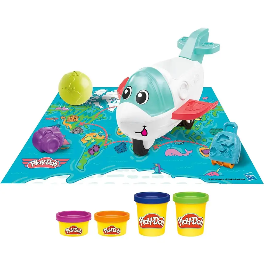 Play-Doh: Комплект за начинаещи Изследовател на самолет - Hasbro изображение 2