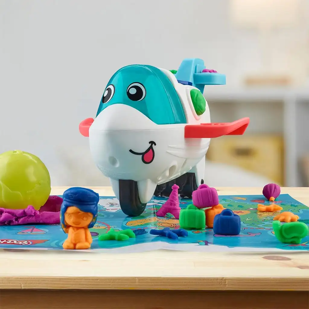 Play-Doh: Комплект за начинаещи Изследовател на самолет - Hasbro изображение 3