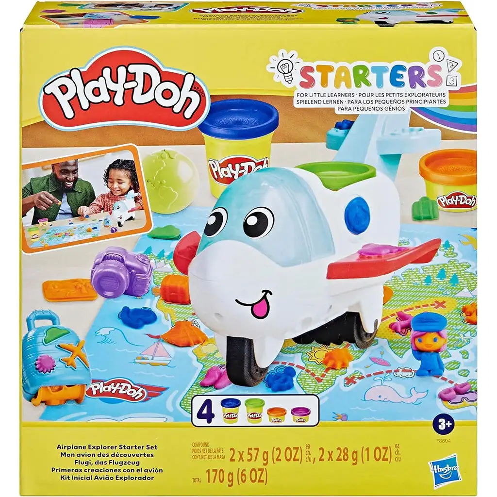 Play-Doh: Комплект за начинаещи Изследовател на самолет - Hasbro изображение 1