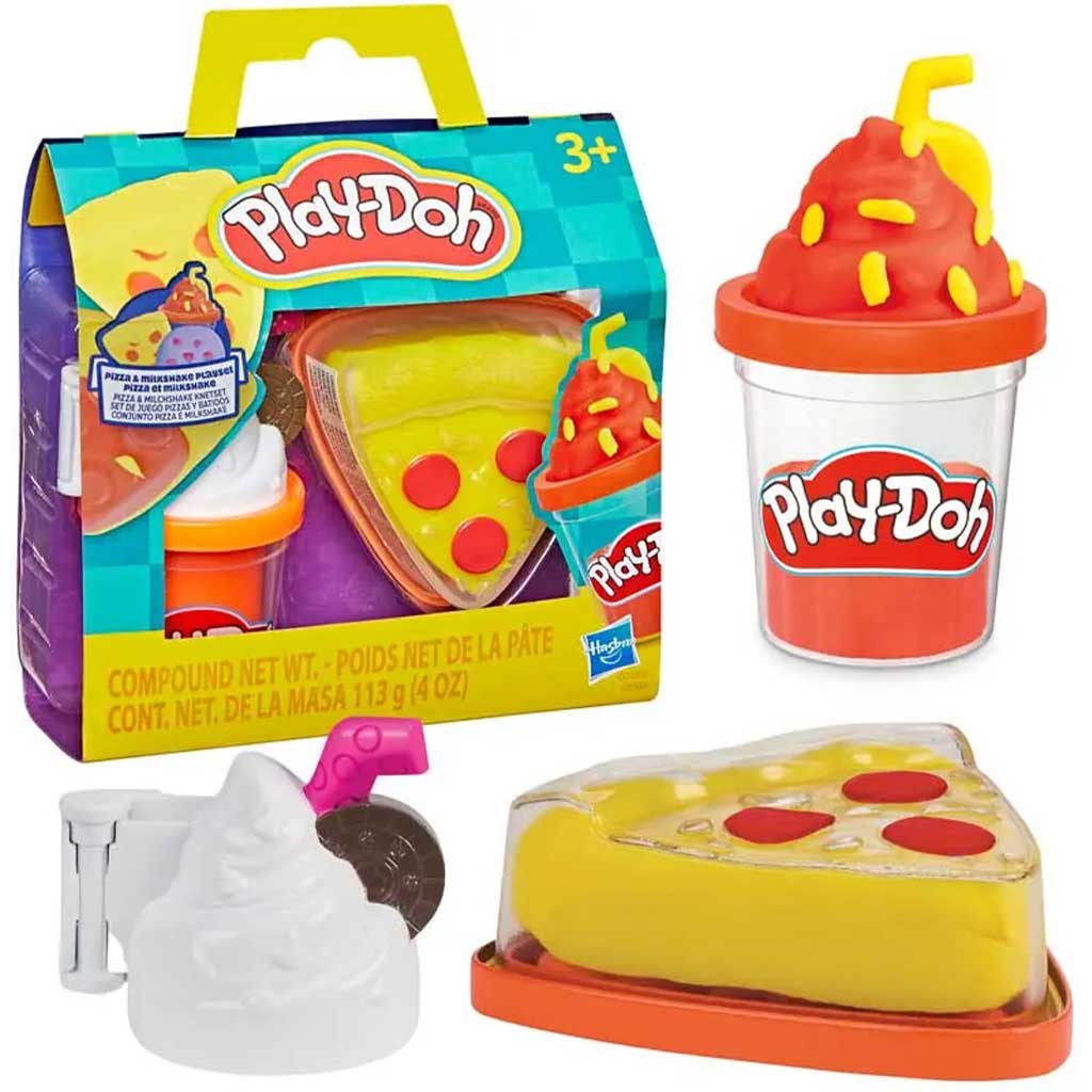 Play-Doh: Комплект за пица и мляко шейк за игра - Hasbro изображение 2