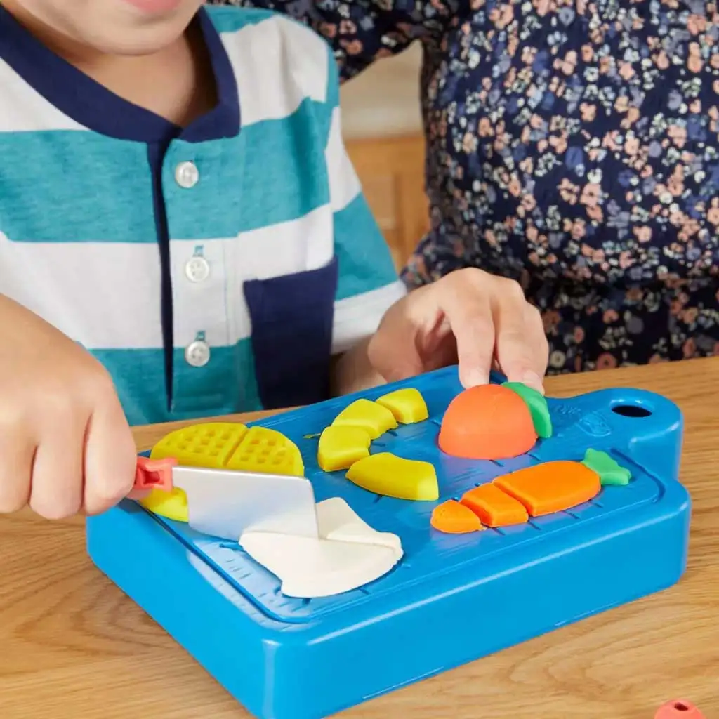 Play-Doh: Малък готвач комплект за моделиране 5 контейнера с моделин и аксесоари 255г - Hasbro изображение 4