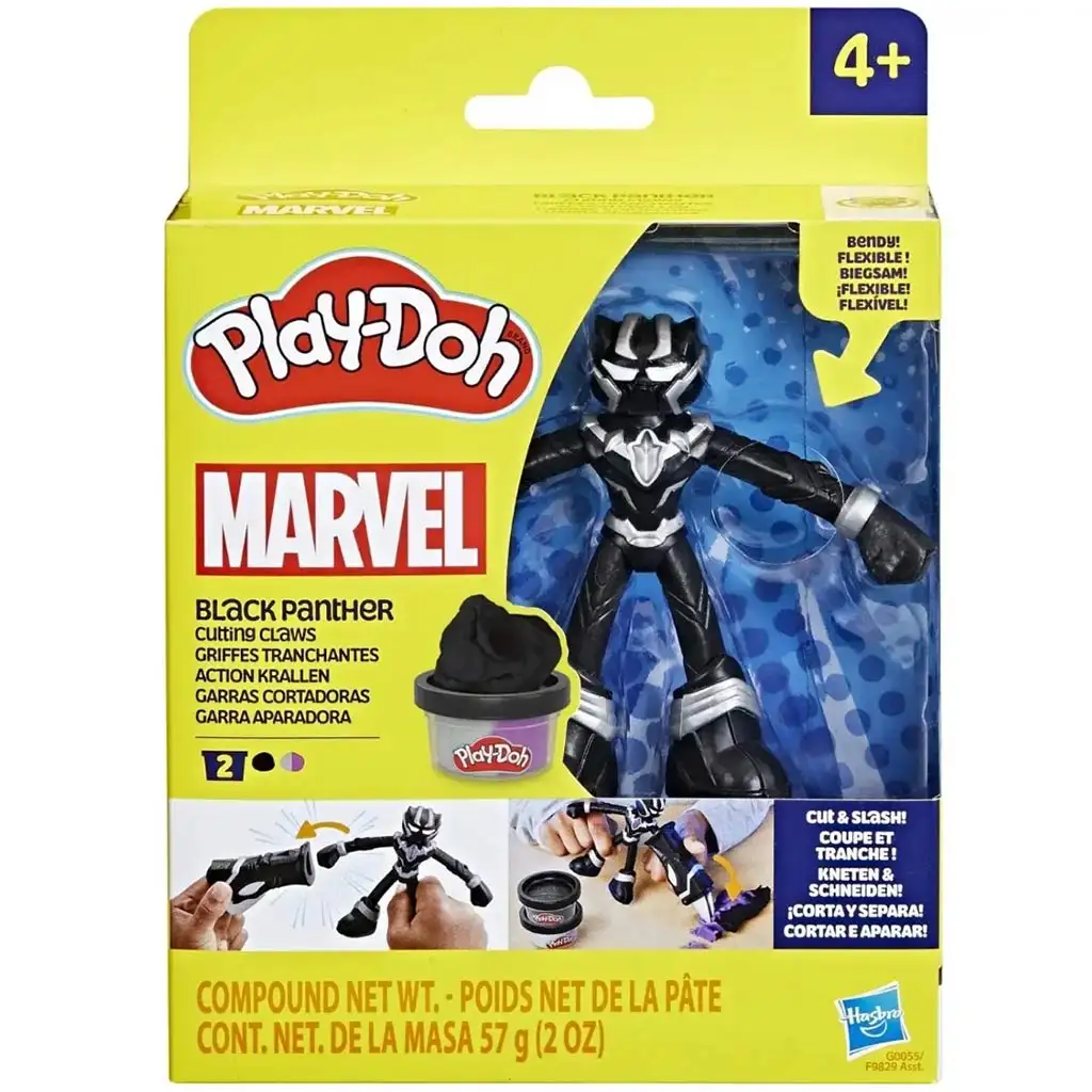 Play-Doh: Marvel Черна Пантера комплект за игра - Hasbro изображение 1