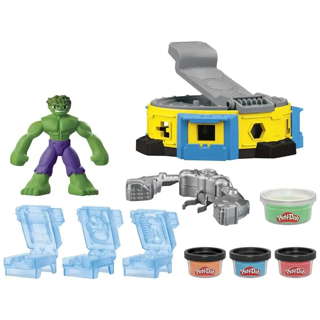 Play-Doh: Marvel Hulk Smash & Squish комплект за игра - Hasbro изображение 3