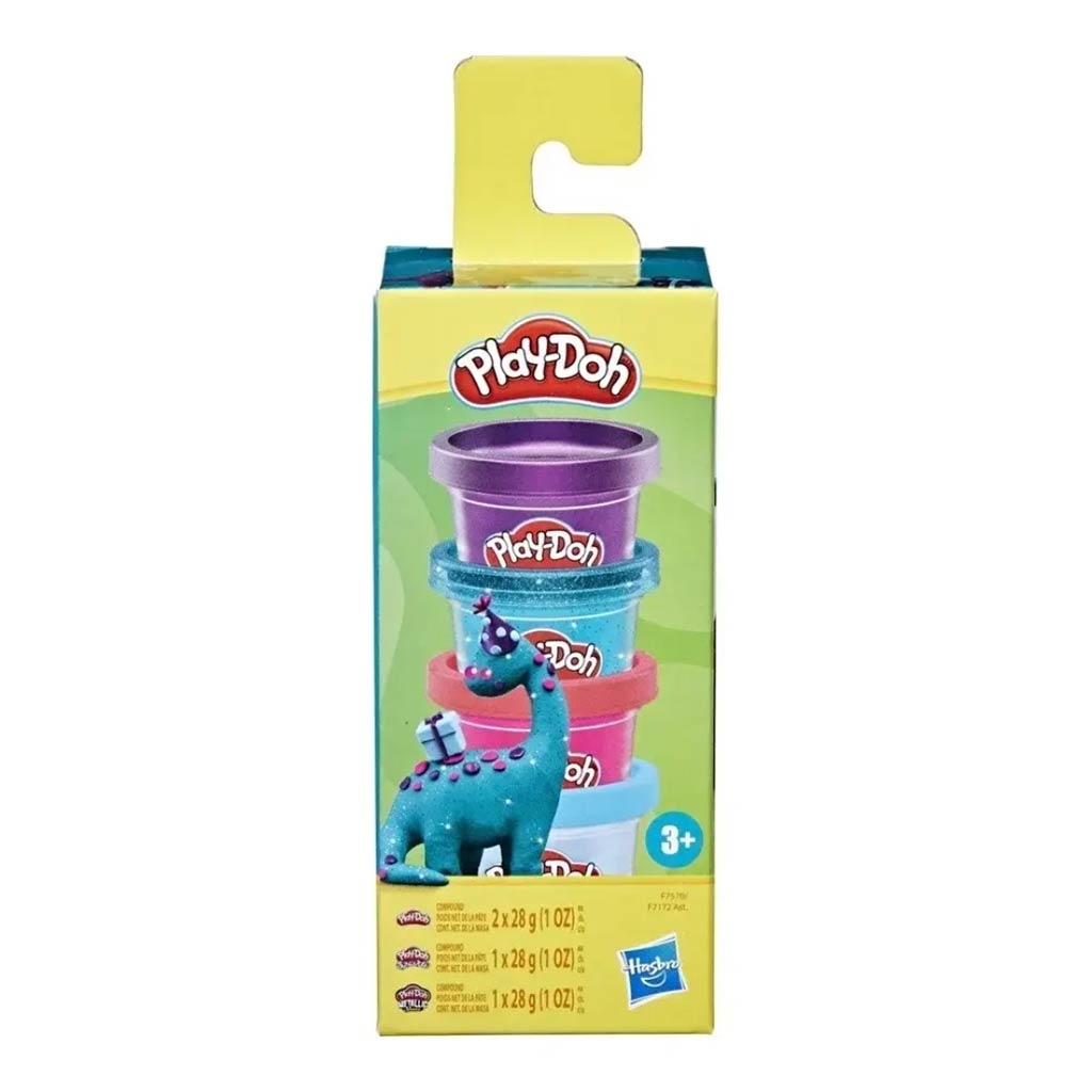 Play-Doh: Мини динозаври 4бр. комплект за моделиране - Hasbro изображение 1
