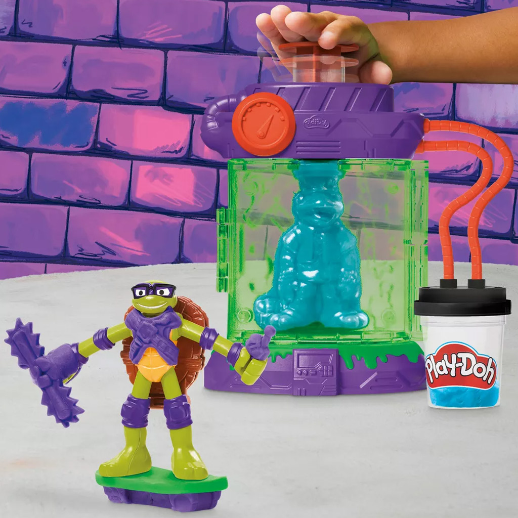 Play-Doh: Станция за мутации на малките нинджа костенурки - Hasbro изображение 3