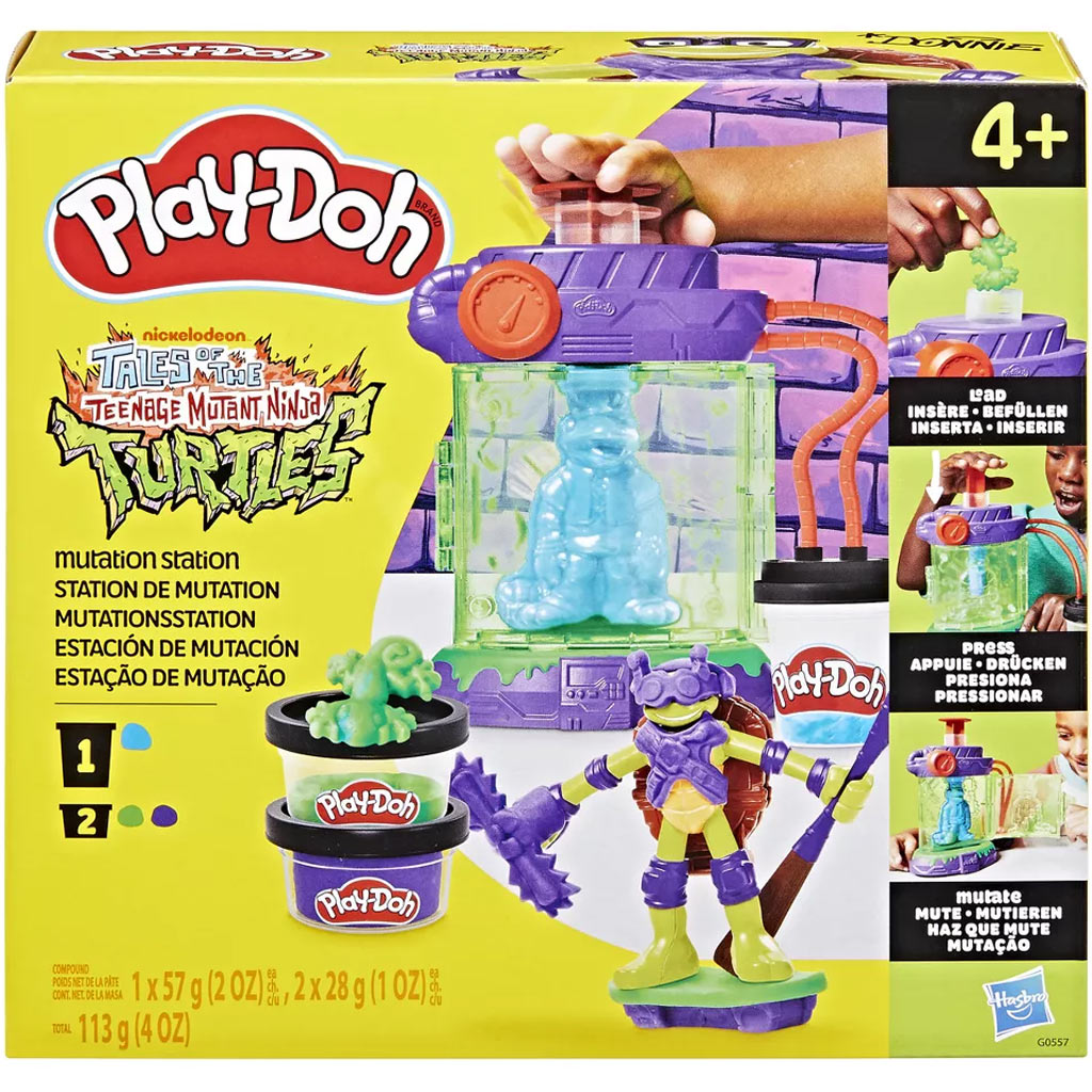 Play-Doh: Станция за мутации на малките нинджа костенурки - Hasbro изображение 1