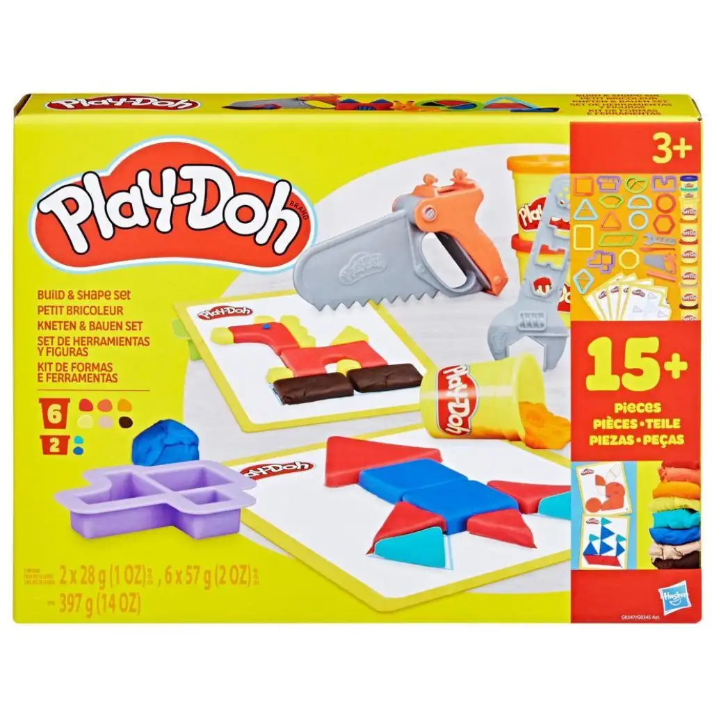 Play-Doh: Строй и моделирай голям комплект за моделиране - Hasbro изображение 1