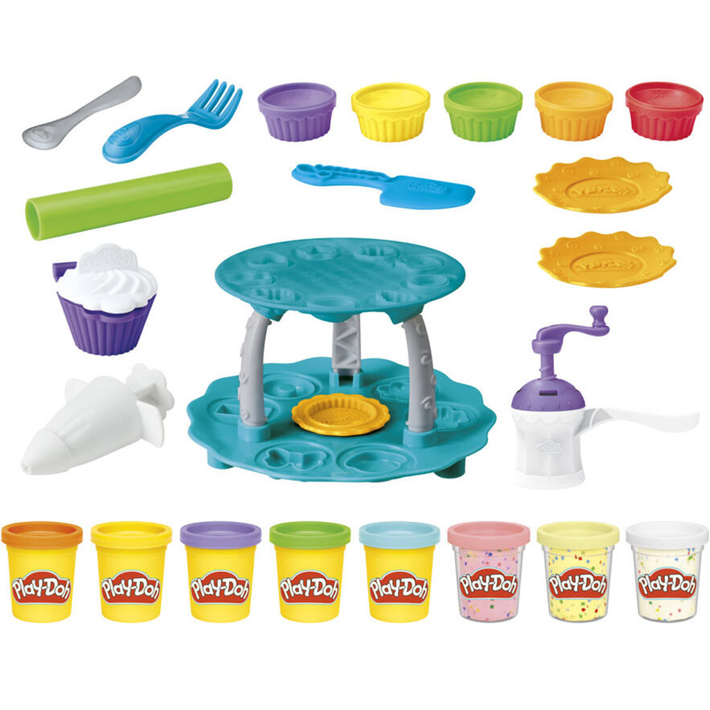 Play-Doh: Торти от мъфини комплект за моделиране – Hasbro изображение 2